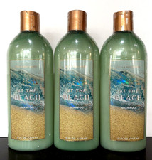 Bath Body Works LOT OF 3 AT THE BEACH Bottles Of Shampoo 16 fl oz