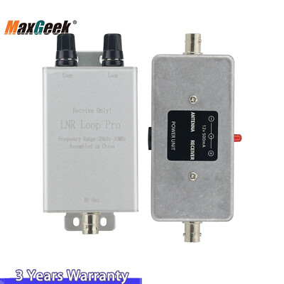 HamGeek LNR Loop Pro+ 0-30MHz Large Loop Antenna LW/MW/SW - Wellbrook ALA100LN