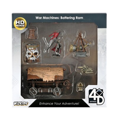 Wizkids 4D Einstellungen Kriegsmaschinen: Schlagram