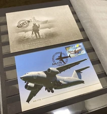 WAR in UKRAINE! UkrainianPost Card Ukraininian Military Vehicles ANTONOV AN-178