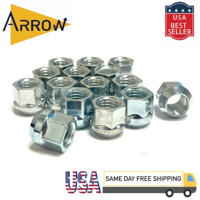 20x Chrome M14x1.5 Bulge Acorn Open End Lug Nuts 3/4'' Hex Fit Land Rover