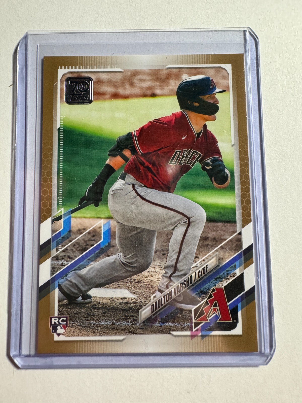 K136,091 -  2021 Topps Gold #10 Daulton Varsho #/2021