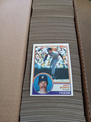 1983 Topps Baseball Card Singles #601 to #792- Create Own Lot