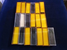Vtg 35MM TDC Selectray Slide Magazine Plastic Storage Case Lot of 19  Std