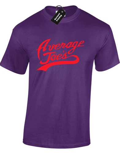 Average Joes Funny Design Globo Gym Purple Cobras Unisex T-Shirt - Picture 7 of 10