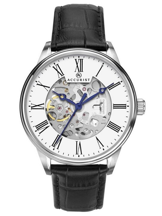Accurist 7701 Gents Automatic Skeleton Dial Watch. RRP £299