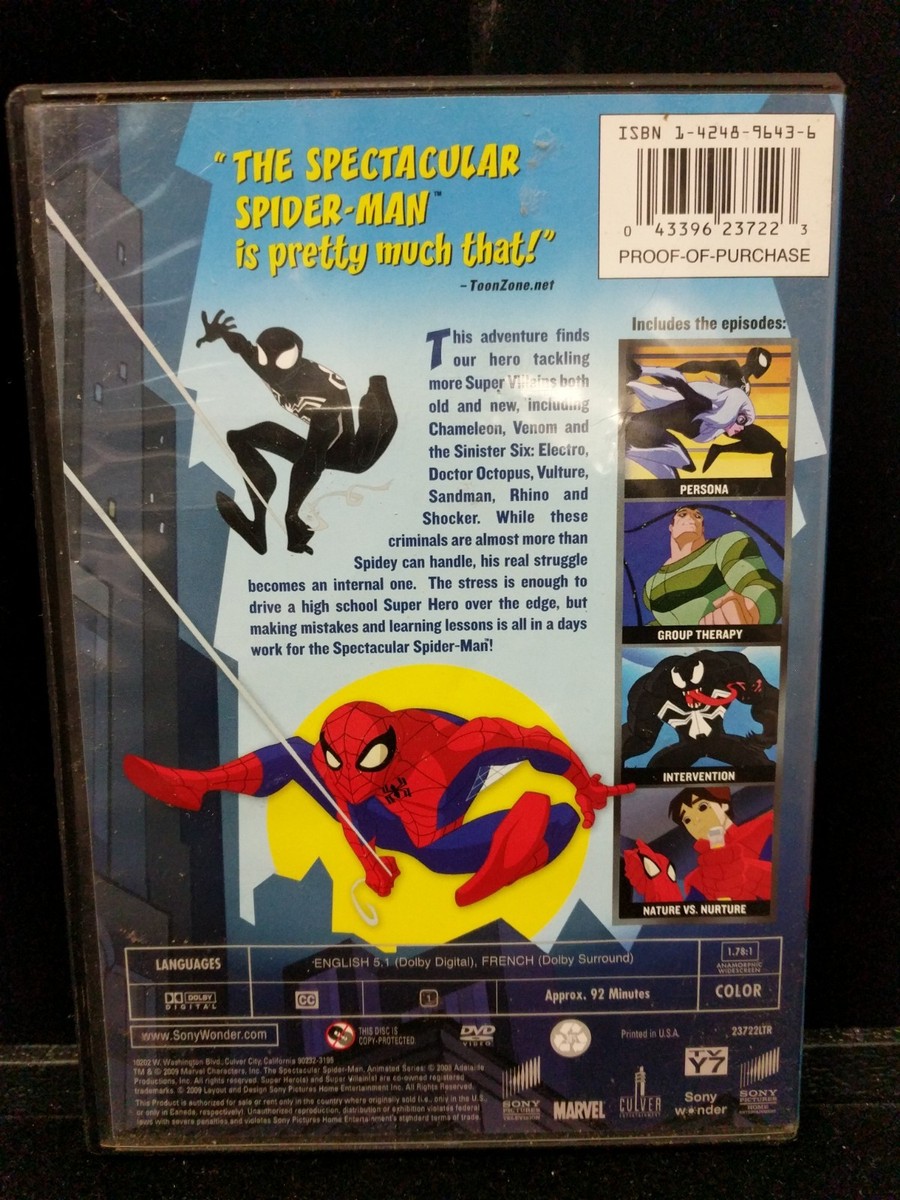 Used The Spectacular Spider-Man: Volume 4 Four DVD 2009 Marvel