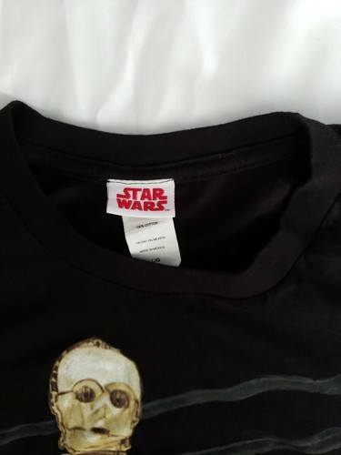 Star Wars C-3PO and R2-D2 Black Large T-Shirt "2 Droids Are Better Than 1" - Picture 2 of 4