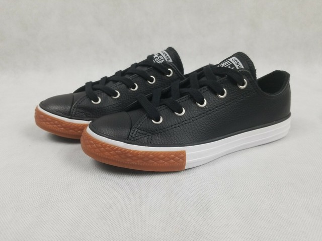 all star leather ox white