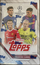 2021-22 Topps UEFA Club Competitions Champions Soccer Factory Sealed Hobby Box