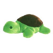 Juguete de peluche TY Beanie Buddy - SPEEDY the Turtle (11 pulgadas) - MWMTs