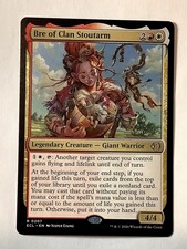 Bre of Clan Stoutarm 207 Rare Lorwyn Eclipsed Magic: The Gathering Near Mint