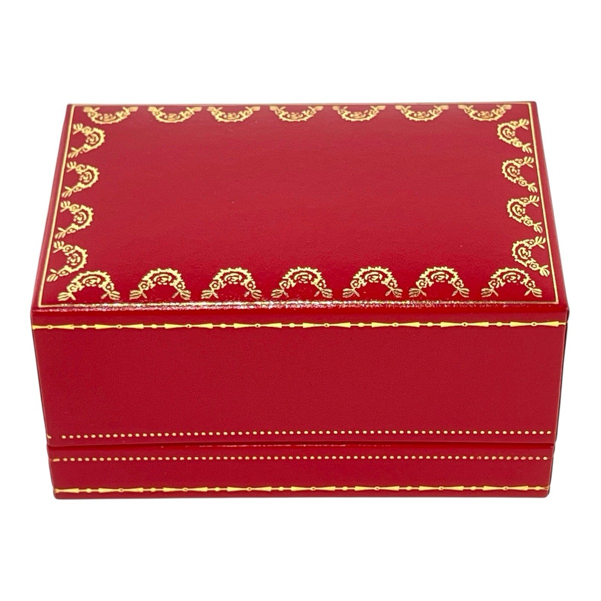 Vintage Genuine Cartier Red 522 Watch Box Case 4”x2.5”x2 | eBay