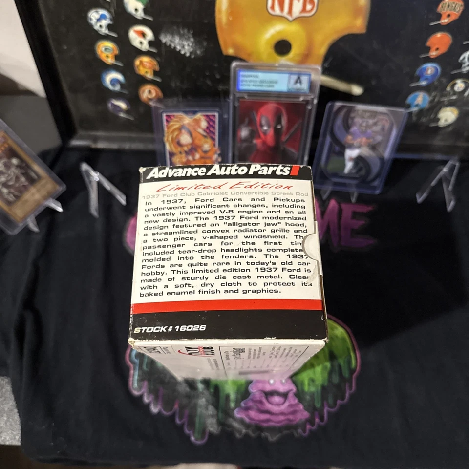 Ford Club Cabriolet 1937 convertible Street Rod Bank # 16026 fundido a presión Hot Rod Foto 3 de 4