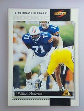 1996 Score Football - Willie Anderson - Cincinnati Bengals - Rookie Card 227. rookie card picture
