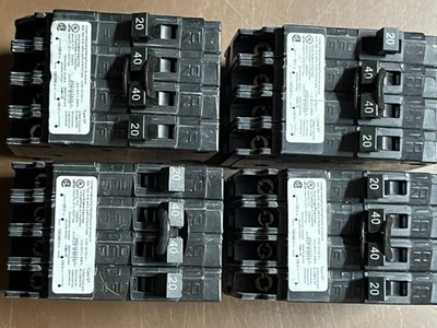 9  x SIEMENS Q22040CT TRIPLEX 2 OUTER 20A 1-PLE  1-INNER 40A 2-P BREAKER NEW