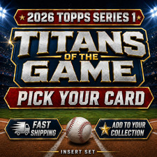 2026 Topps Series 1 TITANS OF THE GAME (TOG) Pick Your Card ⭐ Stars & Rookies 🔥