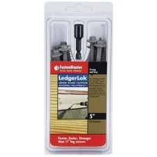 FastenMaster FMLL005-12 LedgerLOK Ledger Board Fastener, 5 Inches, 12-Count