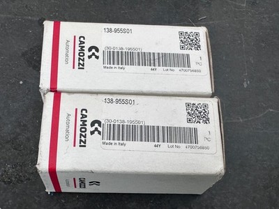 Camozzi 138-955 S01 Mechanical Air Valve  (Lot of 2)