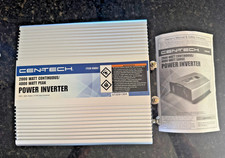 Centech 2000w 4000w Power Inverter 115v Ac Output Led Protection Feature -new Centech 2000w 4000w Power Inverter 115v Ac Output Led Protection Feature -new