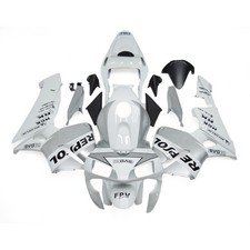 Plastic Body Kits For Honda CBR600RR F5 2003 2004 Bodywork White Silver Fairings