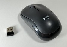 Logitech M220 Silent Touch Optical Mouse W/ Nano Receiver - Black