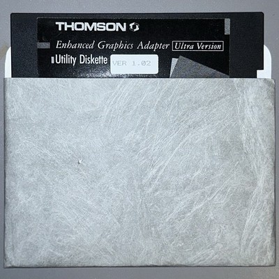 THOMSON Enhanced Graphics Adapter | Ultra Version Utility Diskette | VER 1.02