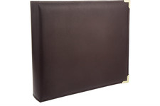 lbum Scrapbook Pioneer 12x12 con 3 Anillos Oxford Cosido Burdeos