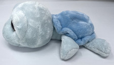Russ Berrie Lil Peepers Dreamy Big Eyes Splish Turtle Plush Rare Blue color 10