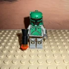 Lego Boba Fett Minifigure SW0107 - Worn Arm, Cracked Heels