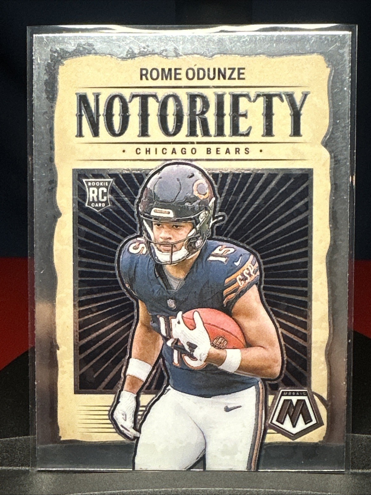 2024 Panini Mosaic - Notoriety Rome Odunze #24 (RC)