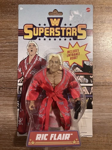 MATTEL WWE SUPERSTARS RIC FLAIR 5.5 INCH ACTION FIGURE - NEW IN BOX 🔥🔥🔥