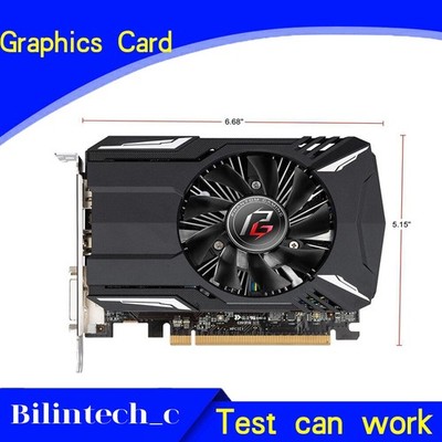 FOR ASROCK Phantom Gaming Radeon RX 550 DirectX 12 RX550 2G 128-Bit Gold Edition