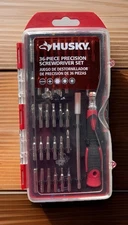 Husky 36 piece Precision Screwdriver Set in case