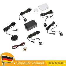 Rückfahrwarner Auto 4 Sensoren Universal Rückfahrwarner Schwarz Auto PDC