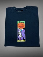 Vintage Birdhouse Skateboards Steve Berra Pumpkinhead Hookups Tony Hawk T-Shirt