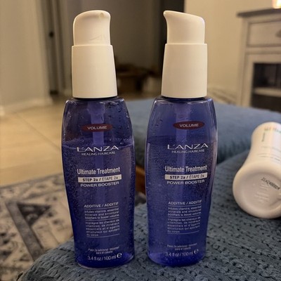 2 Lanza Healing Volume Ultimate Treatment Step 2A Power Booster Additive - 3.4oz