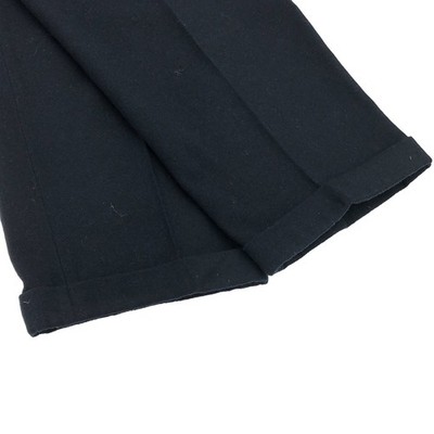 Maison Margiela 10 21AW Pleated Straight Leg Wool Trouser Pants