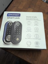 Smart Lock, Smonet Touchscreen Keypad Deadbolt, Keyless Door Entry For Exterior