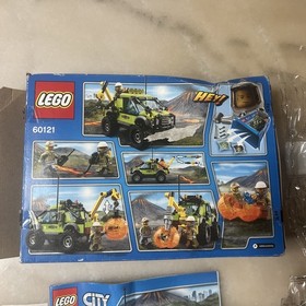 Lego City Volcano Exploration Truck Set 60121 - open box Unused