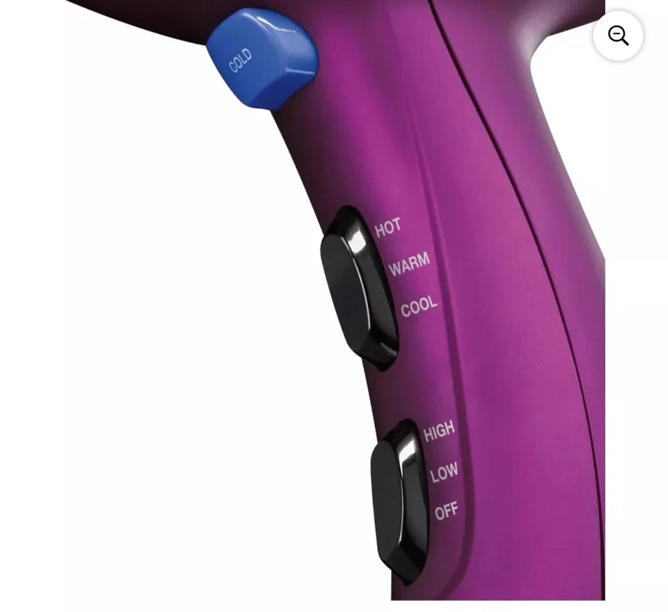 Conair Magenta Soft Touch AC Motor Salon Professional Hair Dryer - 1875 Watts - Image 4 of 4