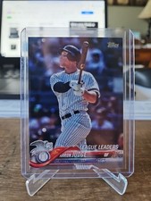 2018 Topps - League Leaders Aaron Judge #111
