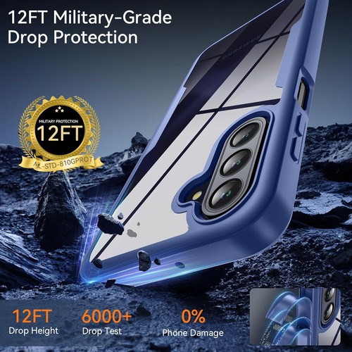 Shockproof Full Body Phone Case For Samsung A14 A17 A54 A26 A16 A55 A56 A15 A05S - Picture 5 of 15