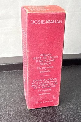 Josie Maran Argan Beta-Retinoid Pink Algae Serum 25 mL/.85 fl oz NIB