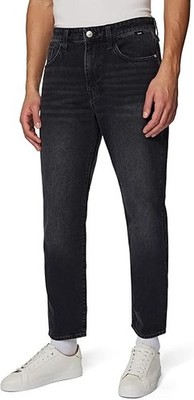 Mavi men's jeans, London, denim trousers slim fit, smoke denim, black, W33 L29