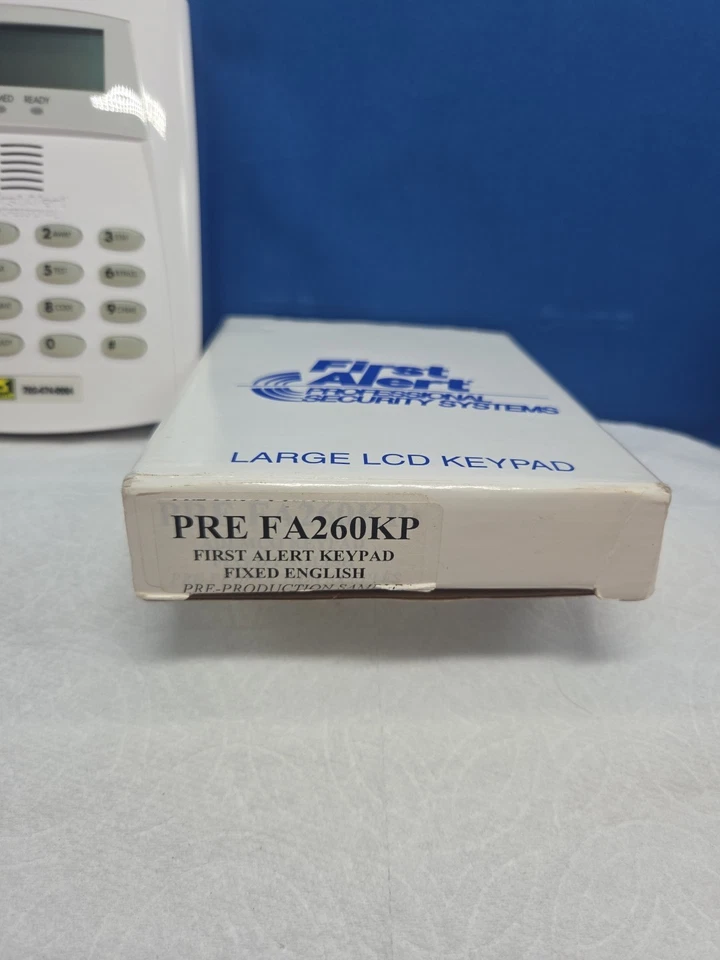  First Alert FA260KP PRE PRODUCTION SAMPLE Reciever LCD Keypad  W/Open Box TX - Image 2 of 4
