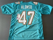 KIKO ALONSO MIAMI DOLPHINS SIGNED CUSTOM  JERSEY JSA WITNESS COA