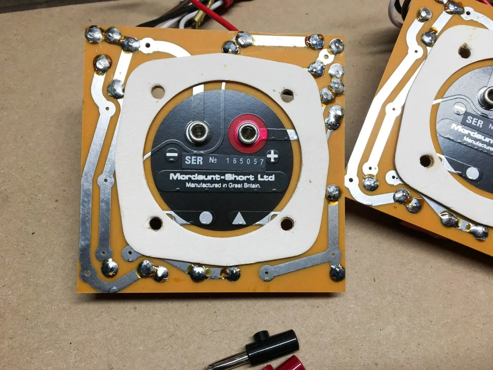 *Par Combinado* Mordaunt Short MS 25ti 2 Way Crossovers Fabricados no Reino Unido *BOM* - Imagem 2 de 4