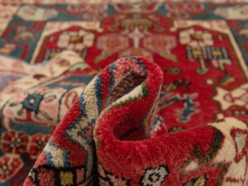 Tapis Persan Nomade Nahavand 138x85 Cm, Orient, Rouge - Picture 9 of 9
