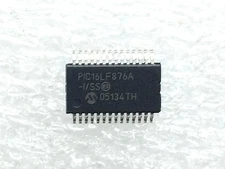 PIC16LF876A-I/SS MICROCHIP IC MCU 8BIT 14KB FLASH 28SSOP ROHS 4 PIECES